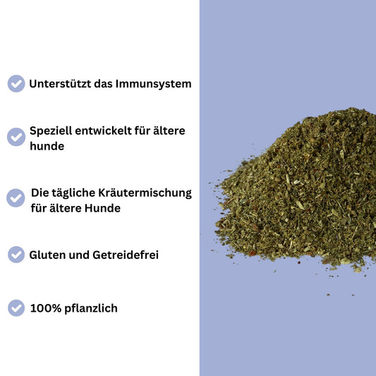 Kräutermischung für ältere Hunde