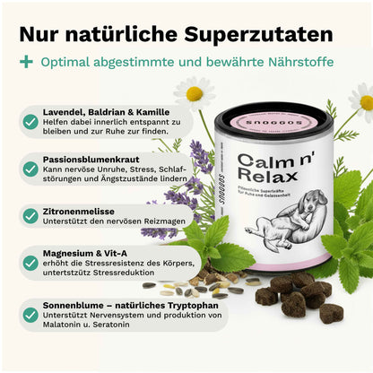 Snacks für Ruhe & Entspannung