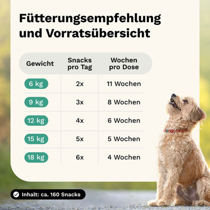 Snacks für Haut und Fell