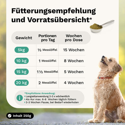 Kräutermischung für Haut und Fell