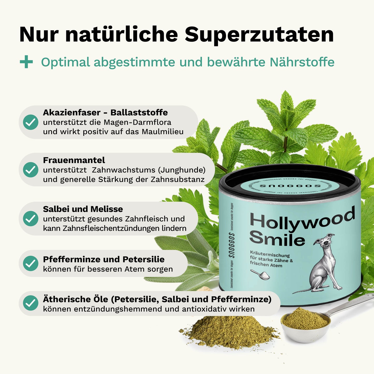 Kräutermischung für Zähne & Zahnfleisch