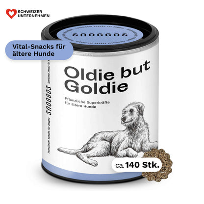 Snacks für ältere Hunde
