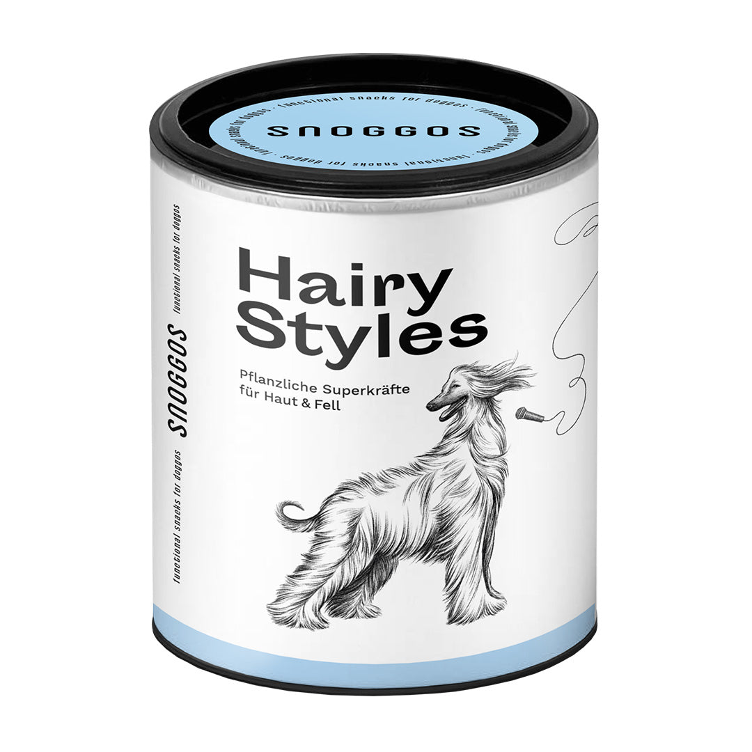 Hairy Styles Nahrungsergänzung für Hunde Dose