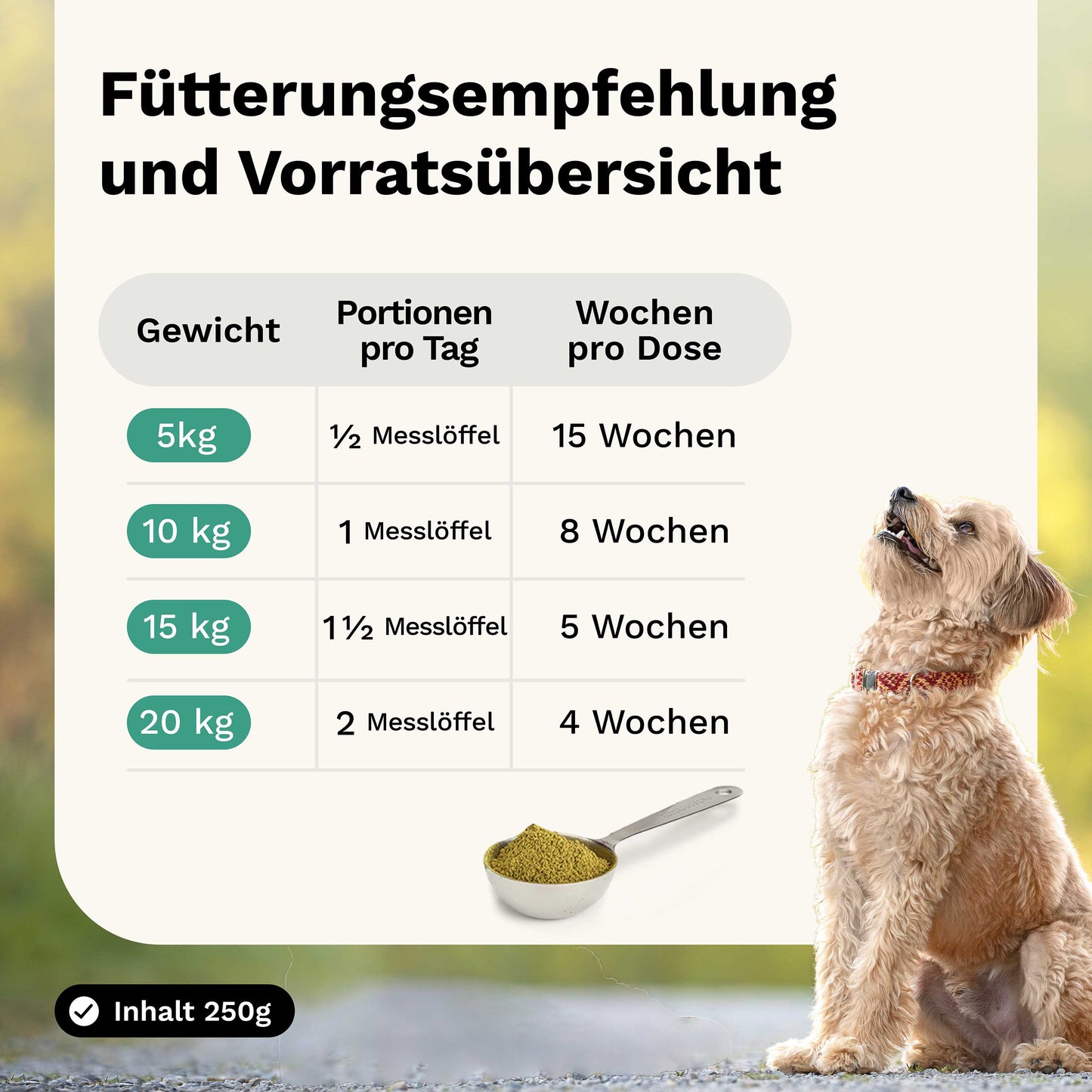 Kräutermischung gegen Zecken und Parasiten
